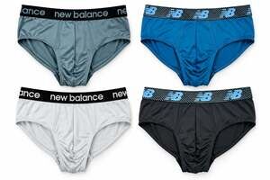 New Balance 360 Degree Stretch Performance Premium Briefs 4 Pack NWT — Large